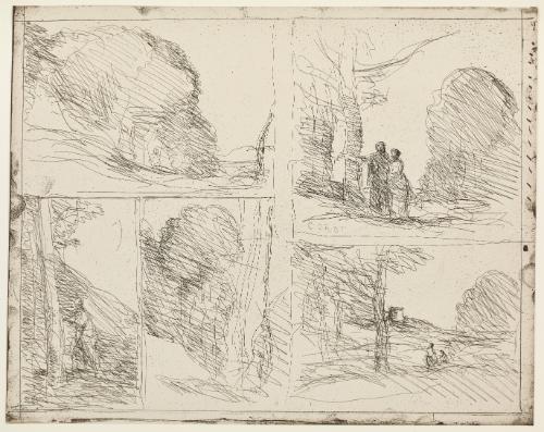 Le Jardin de Pericles; L'Allee des peintres; Griffonage; Le Grand Bucheron; La Tour d'Henri VIII