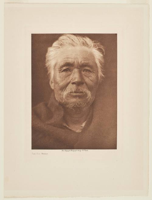 The Old Makah from the Volume The North American Indian