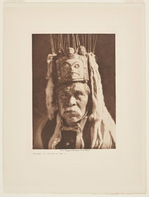 Stlina, of Massett-Haida from the volume The North American Indian