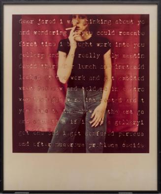 Dear Jared from the series "Untitled, I was Thinking About You"