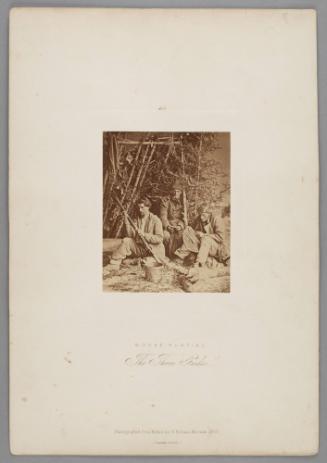 The Three Guides from "Moose Hunting" Portfolio