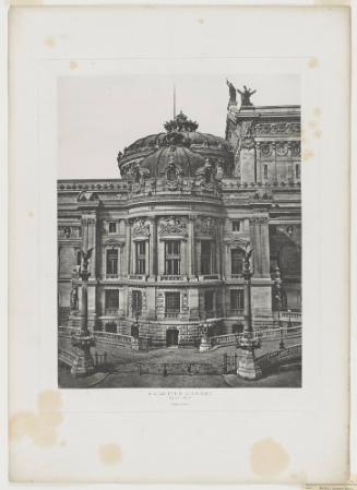 Académie Nationale de Musique, (Façade latérale)