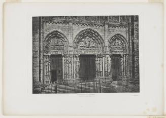 Cathédrale de Chartres (Facade prinçipale-Portail)
