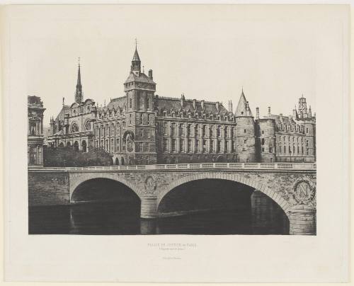 Palais de Justice de Paris…façade sur l'quai