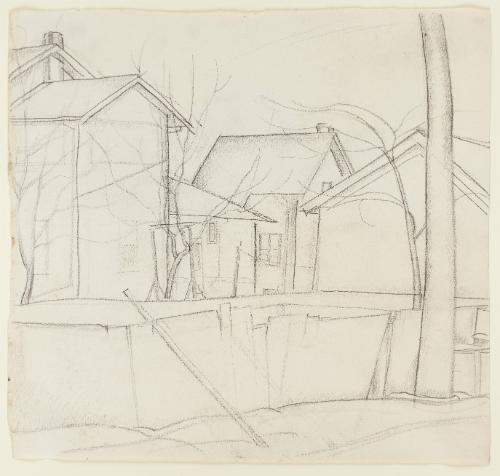Study for "Pritchard's Fence'