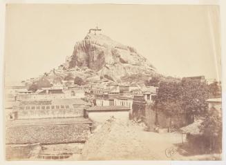 Trichinopoly. Rock from the East