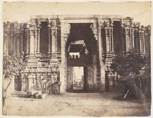 Seeringham. Gateway from Outside of (Great) Pagoda; (Being an Unfinished Gopurum)