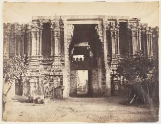 Seeringham. Gateway from Outside of (Great) Pagoda; (Being an Unfinished Gopurum)