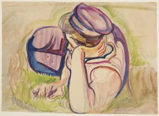 Navy Trainee Resting