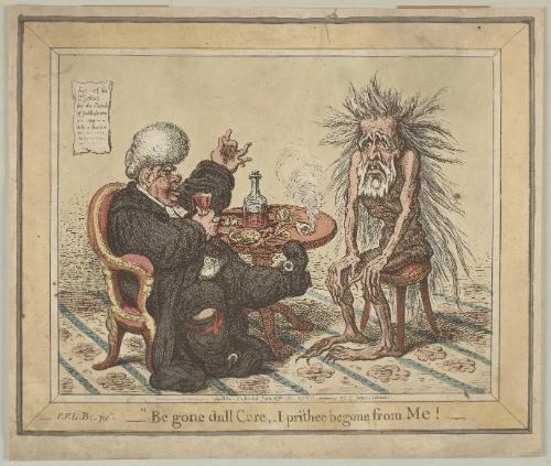 Be gone dull Care, - I prithee begone from Me!