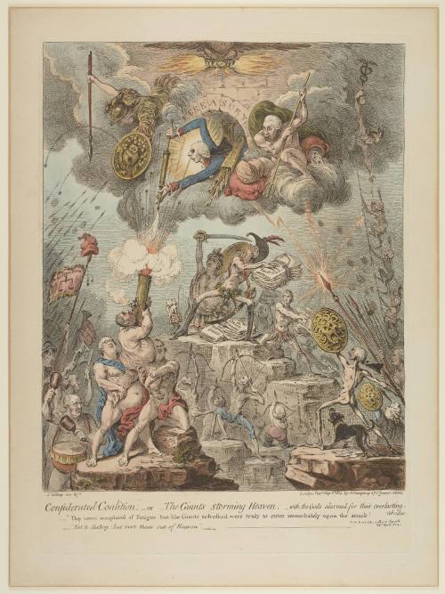 Confederated-Coalition;-or-The Giants storming heaven;-with, the Gods alarmed for their everlasting-abodes