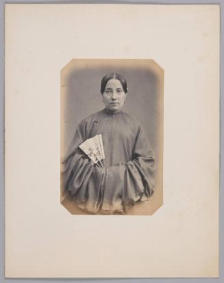 Cochinchinese Embassy in Paris. 156. Marie Vannier (40 years old) Born in Hue (Annam) to Sen diam, a Cochinchinese woman, and to Mr. Vannier, Officer of the French Navy, Chevalier of the Legion of Honor, Mandarin to Gia-long, the King of Annam (now Vietnam) (born in Auray, Morbihan).