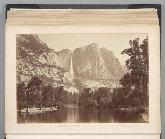 [Great Upper Falls (2700 feet), Yosemite Valley]  from Tour Round The World 1882