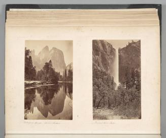 [Bridal Veil Fall, Yosemite Valley]  from Tour Round The World 1882