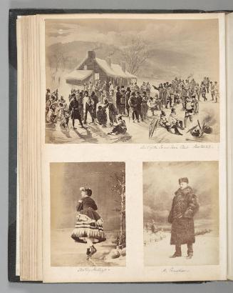 [Meet of the Snowshoe Club, Montreal]  from Tour Round The World 1882