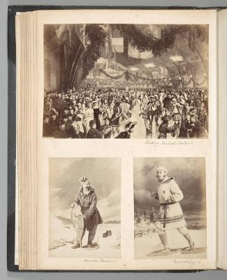 Skating Carnival, Victoria Rink, Montreal  from Tour Round The World, 1882