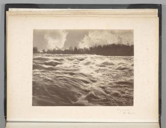 [The Rapids, Niagara]  from Tour Round the World 1882
