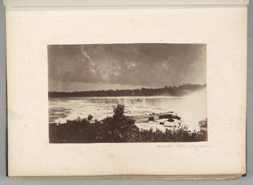 [Horseshoe Falls, Niagara]  from Tour Round the World 1882