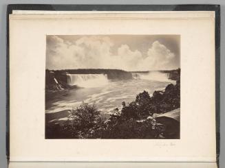 [Niagara Falls]  from Tour Round the World 1882