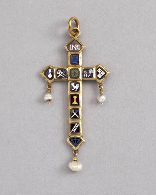 Pendant Cross: Instruments of The Passion of Christ
