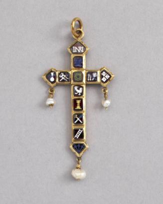 Pendant Cross: Instruments of The Passion of Christ