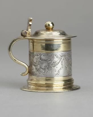 One of a Pair of Miniature Tankards