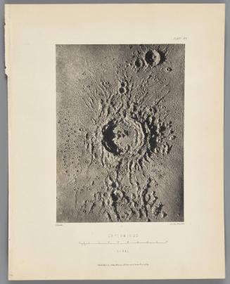 Copernicus  Plate VII from The Moon: Considered as a Planet, a World, and a Satellite