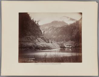 Tunnel No. 3, 1 1/2 Miles Above Yale, Up Valley from Far Side of River