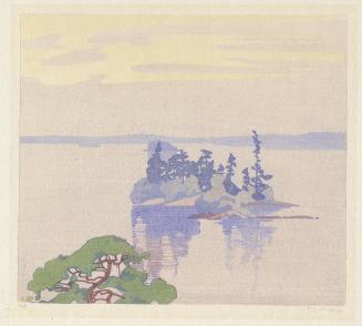 Cathcart's Island, Muskoka from Ten Canadian Colour Prints Portfolio