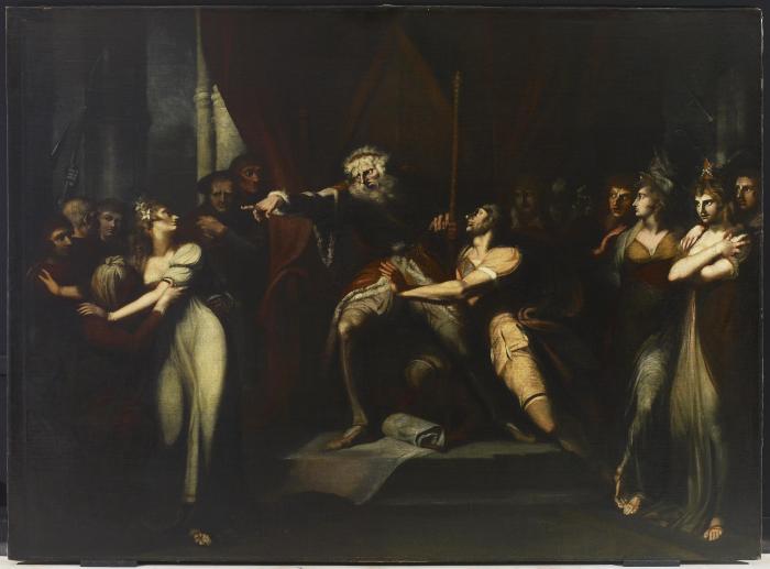 Lear Banishing Cordelia