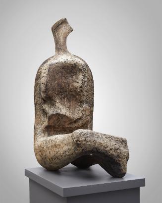 Seated Woman: Thin Neck