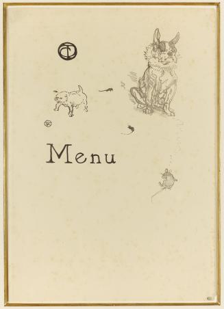 Menu au Bull de Palmyre